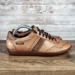 Mephisto Men's Leather Chestnut Brown Steve Urban Sneaker Shoes Size 9 US
